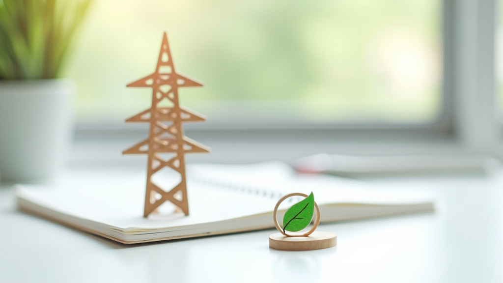 Illustration de la marque Primeo Energie avec des pictogrammes énergie verte et factures